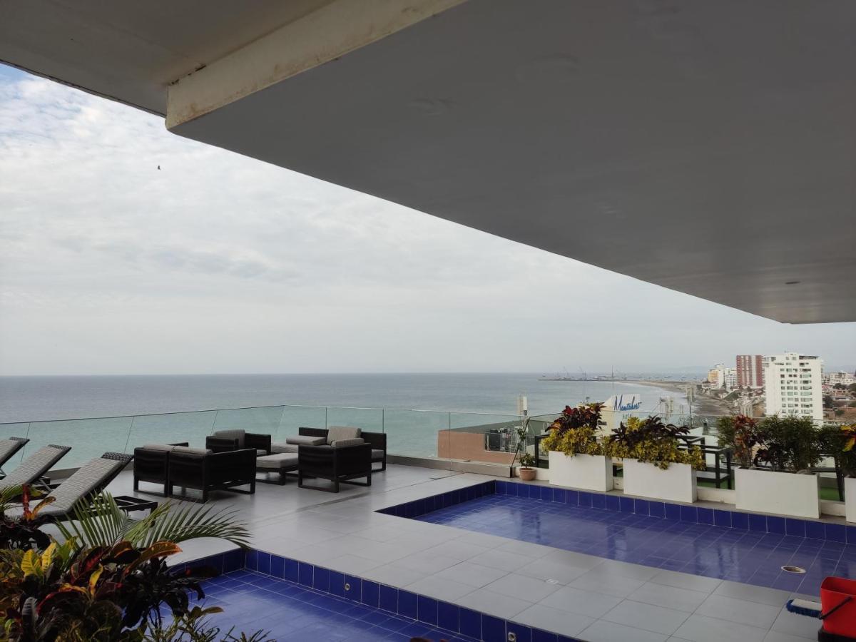 Departamento Suite Frente Al Mar Poseidon Manta Dış mekan fotoğraf