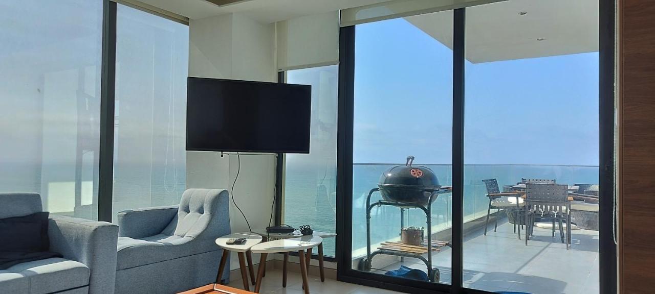 Departamento Suite Frente Al Mar Poseidon Manta Dış mekan fotoğraf